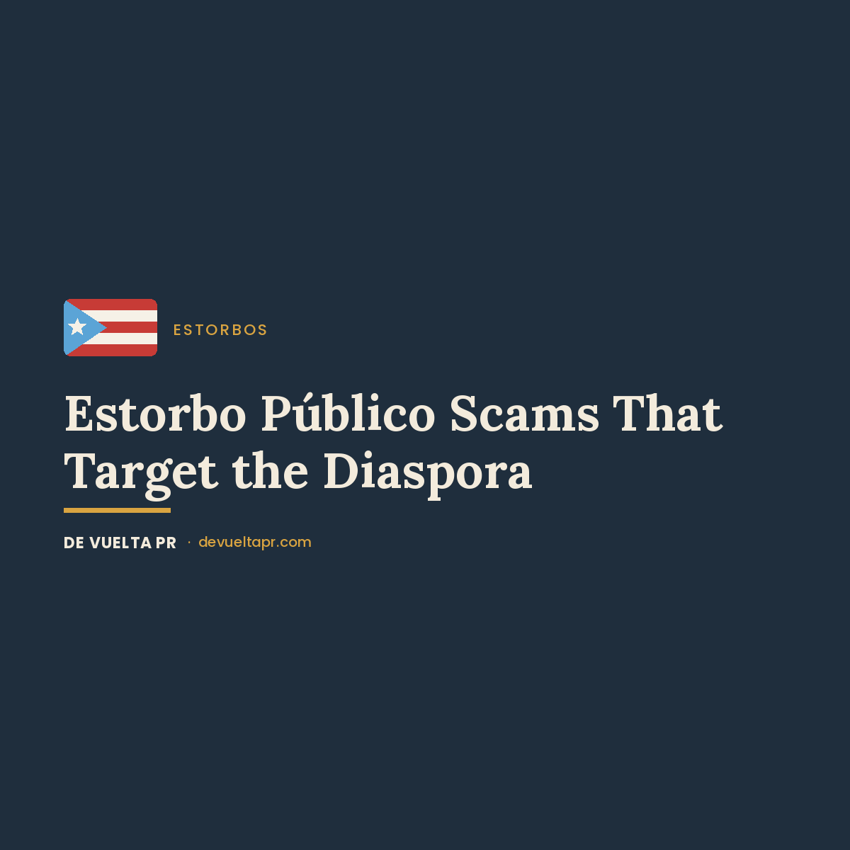 Buying an Estorbo Público in Puerto Rico: The Scams That Target Diaspora Buyers